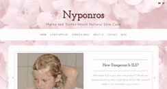 Desktop Screenshot of nyponros.com