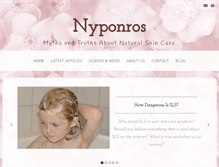 Tablet Screenshot of nyponros.com